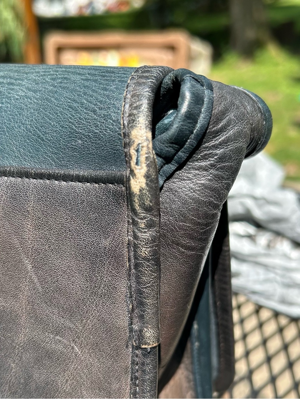 Coach Vintage Blue Classic Shoulder Bag - Picture 5 of 16